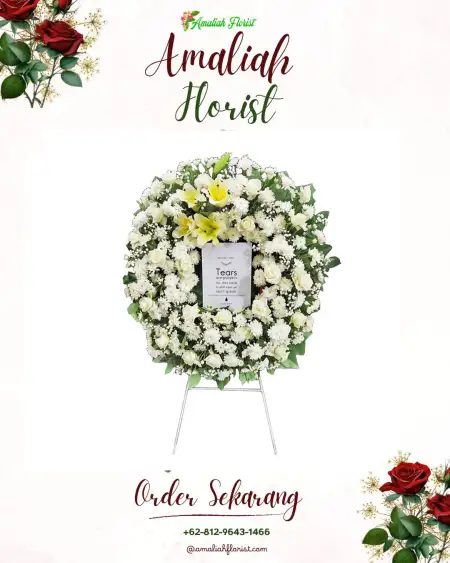 Krans Bunga Duka Sabungan Sipabangun